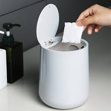 Thùng rác mini 4 lít hình trụ tròn
