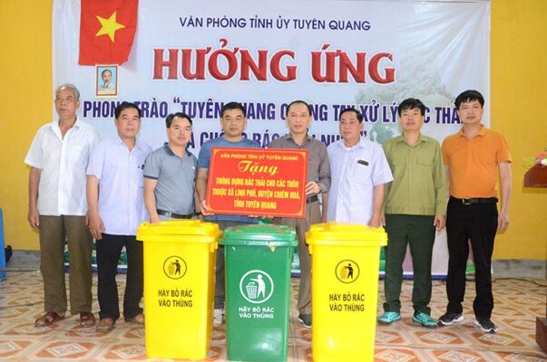 bán thùng rác tại tuyên quang